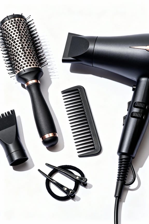 basic tools for hairstyles