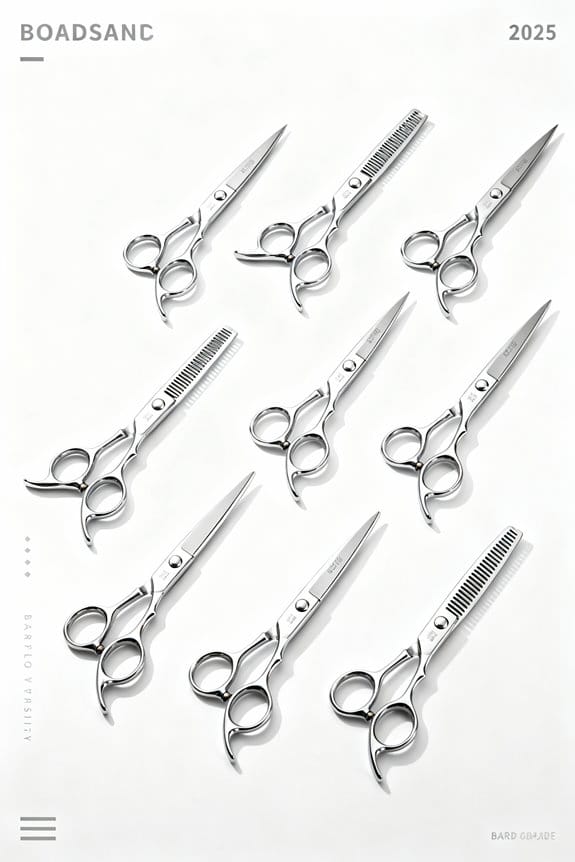 beard scissors grooming guide