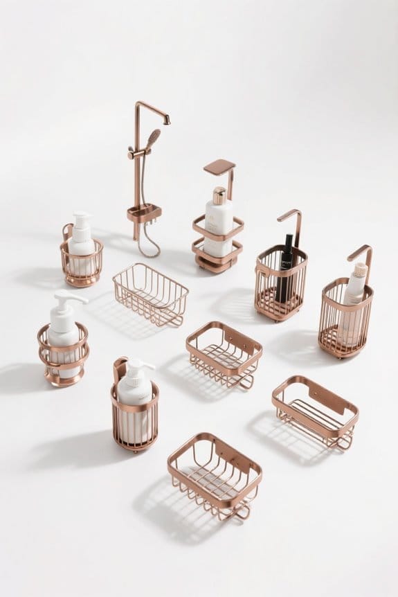 best rust resistant shower caddies