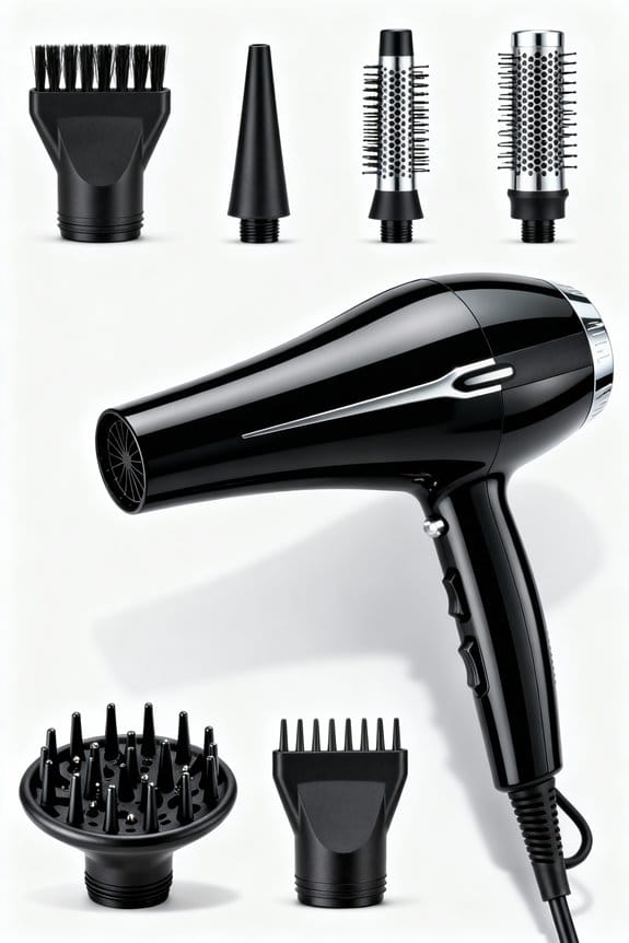 blow dryer nozzle functions