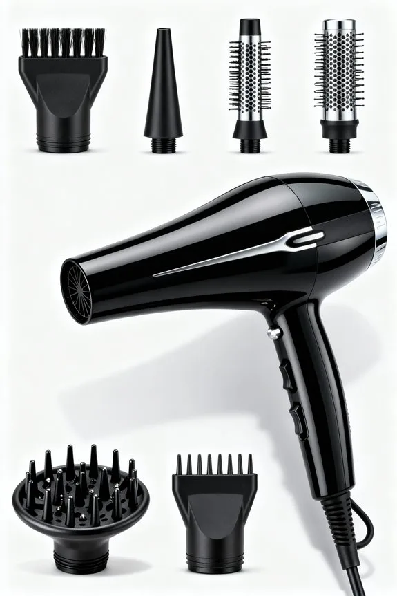 blow dryer nozzle functions