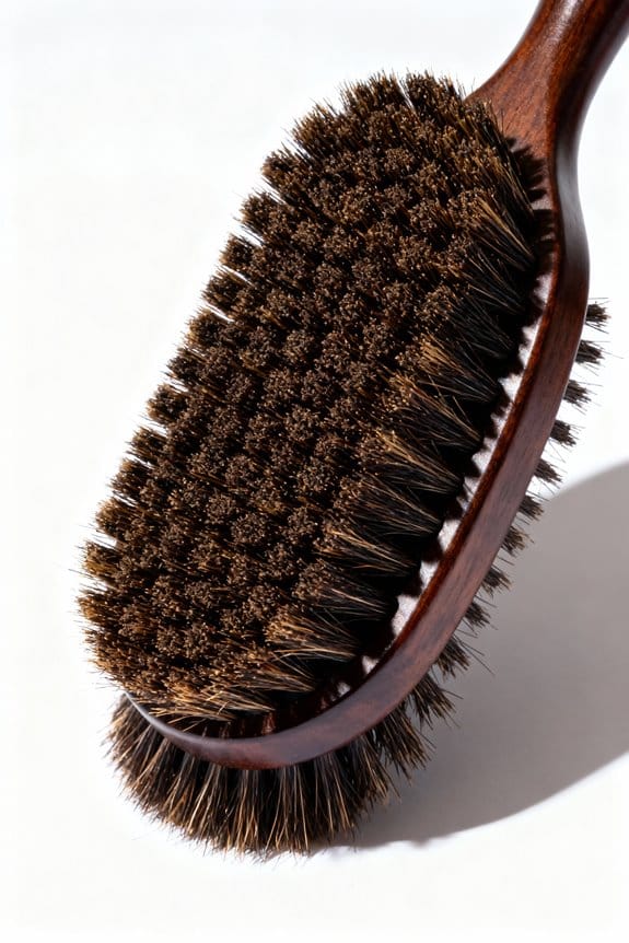 boar bristles promote healthy hair