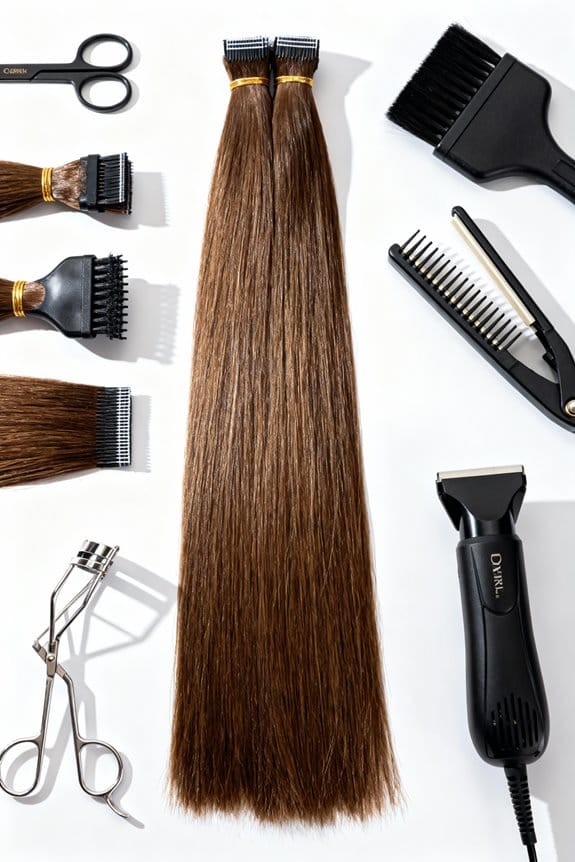 choosing quality hair extensions