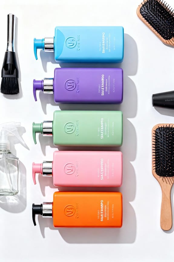 color safe shampoo recommendations listed
