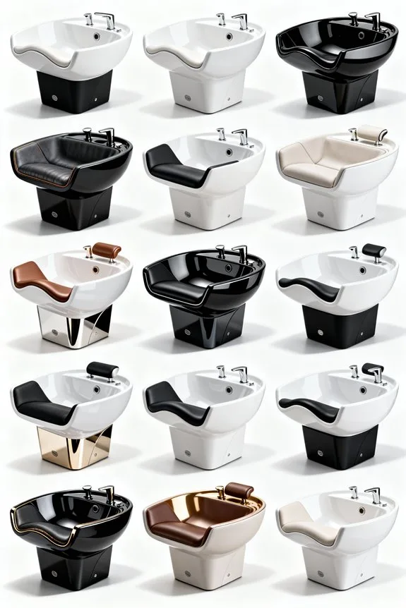comfortable stylish hair washing