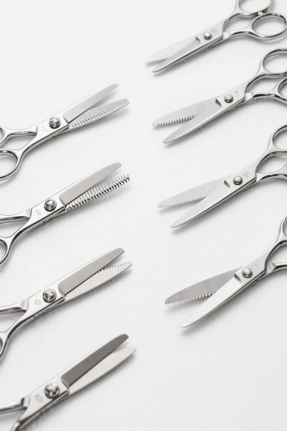 crisp edges fray free shears