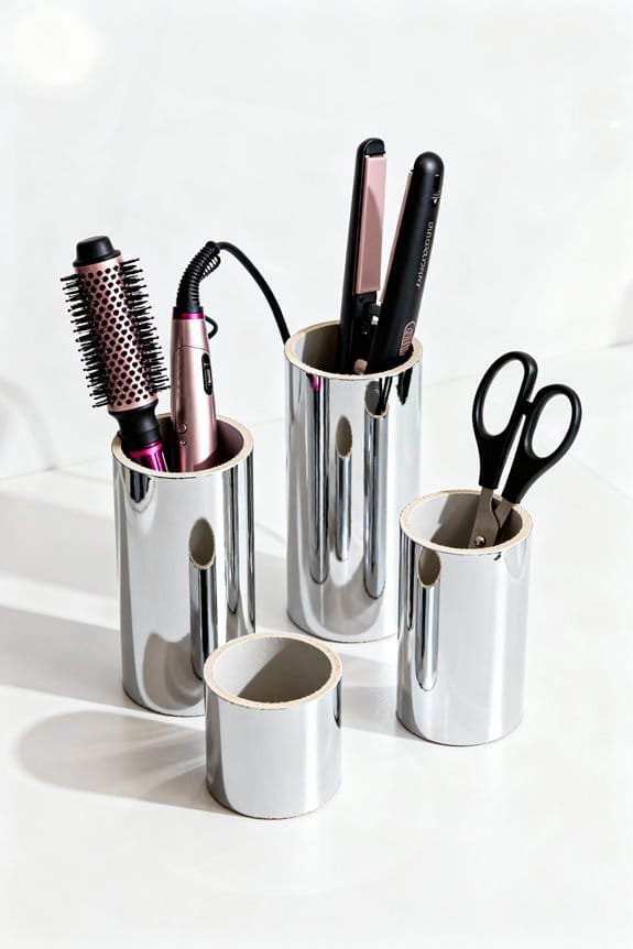custom pvc hair tool organization