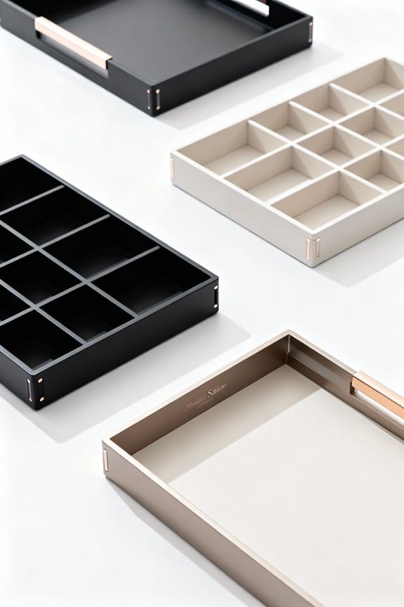 customizable durable drawer organizers