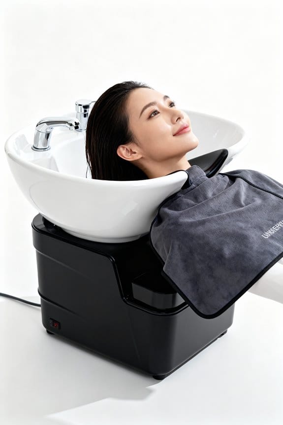 durable adjustable portable shampoo bowl
