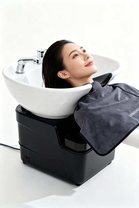 durable adjustable portable shampoo bowl