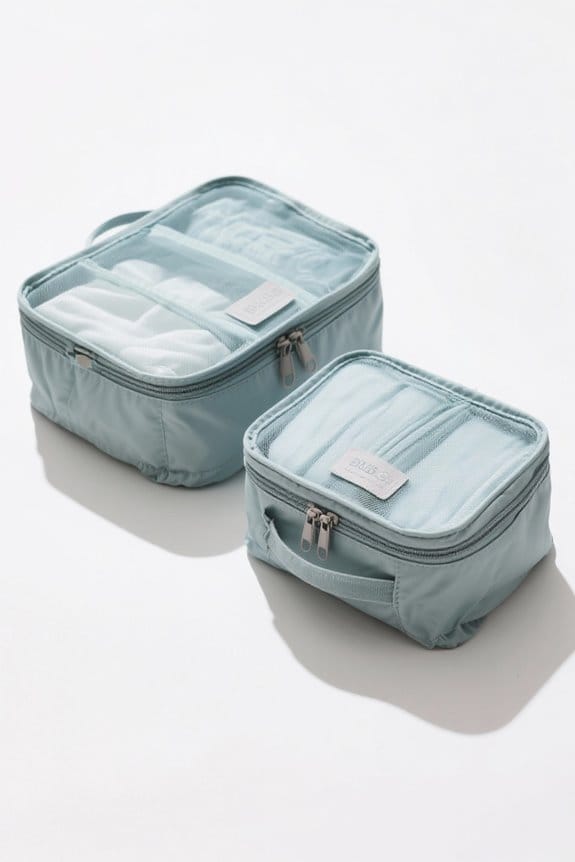 durable compressible packing cubes