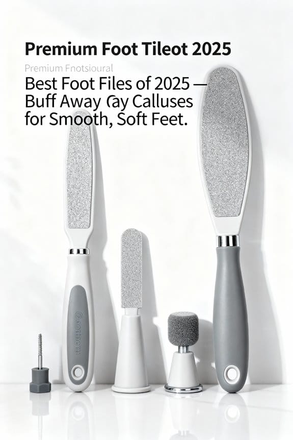 durable ergonomic antimicrobial foot file