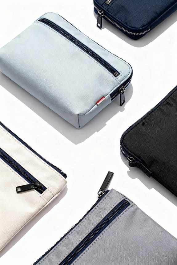 durable organized water resistant pouch