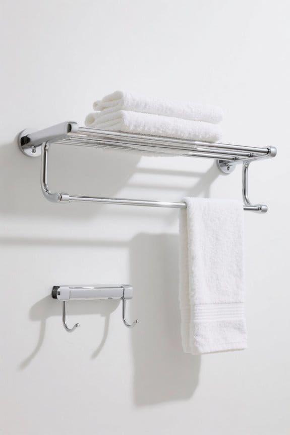durable stainless steel towel rack