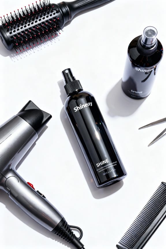 effective safe hair shine