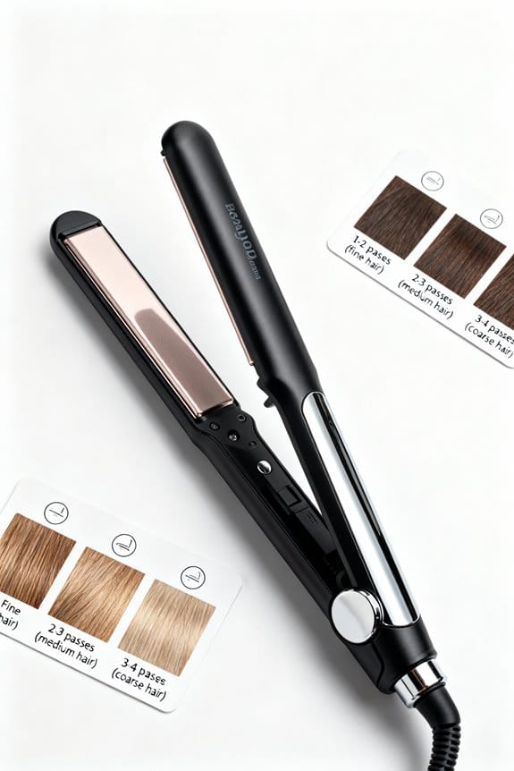 flat iron passes vary significantly