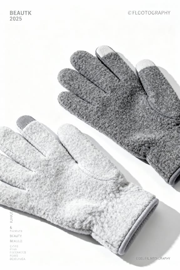 fleece gloves material quality