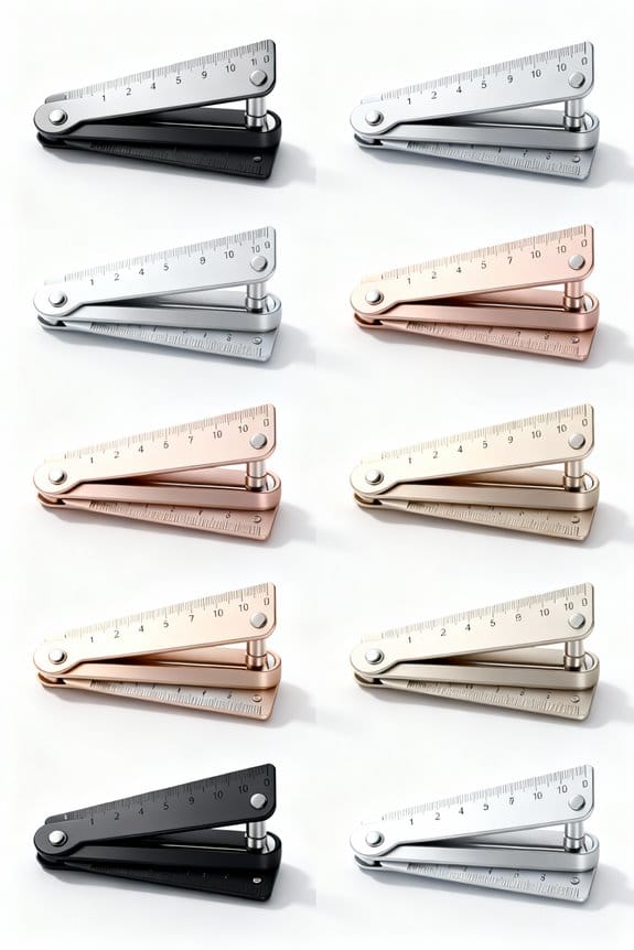 folding rulers for precision