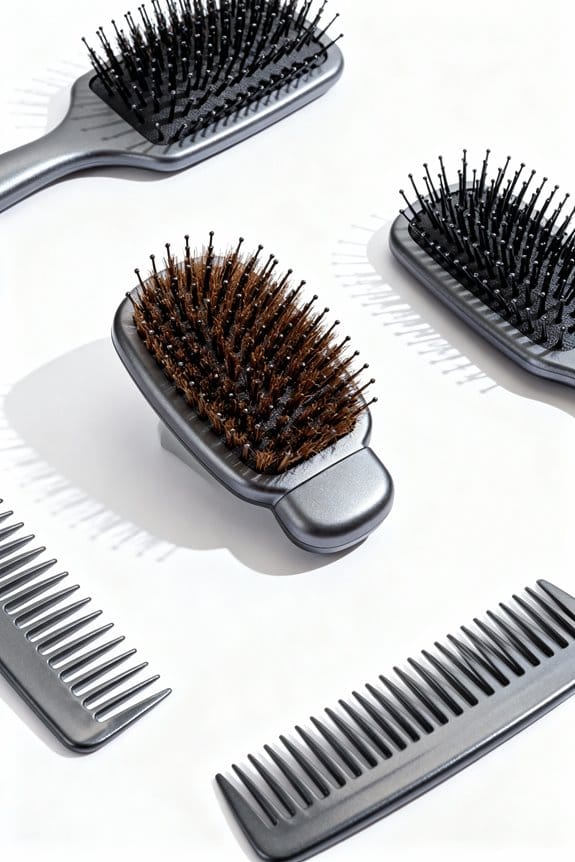 gentle detangling for fine hair