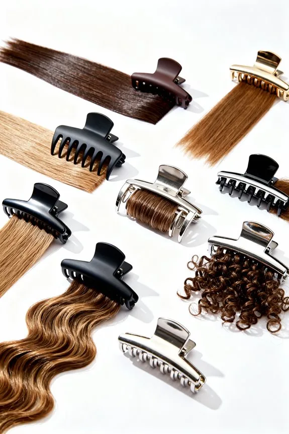 hair clips for textures