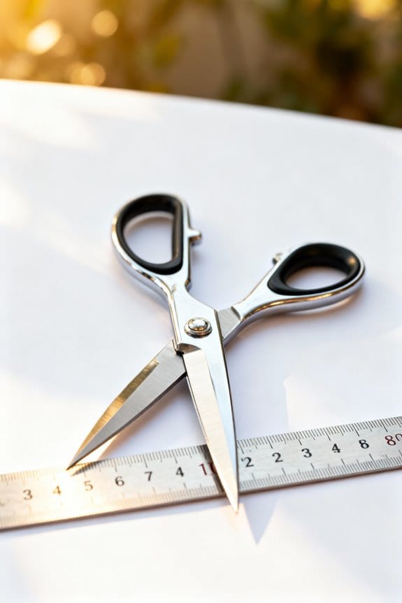 high quality ergonomic fabric scissors