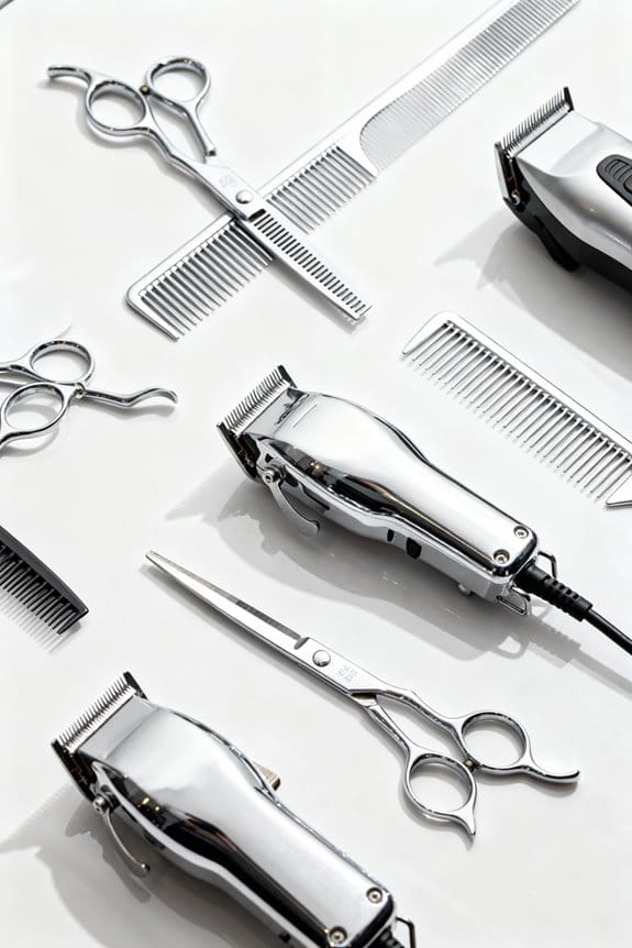 ideal hair cutting setup