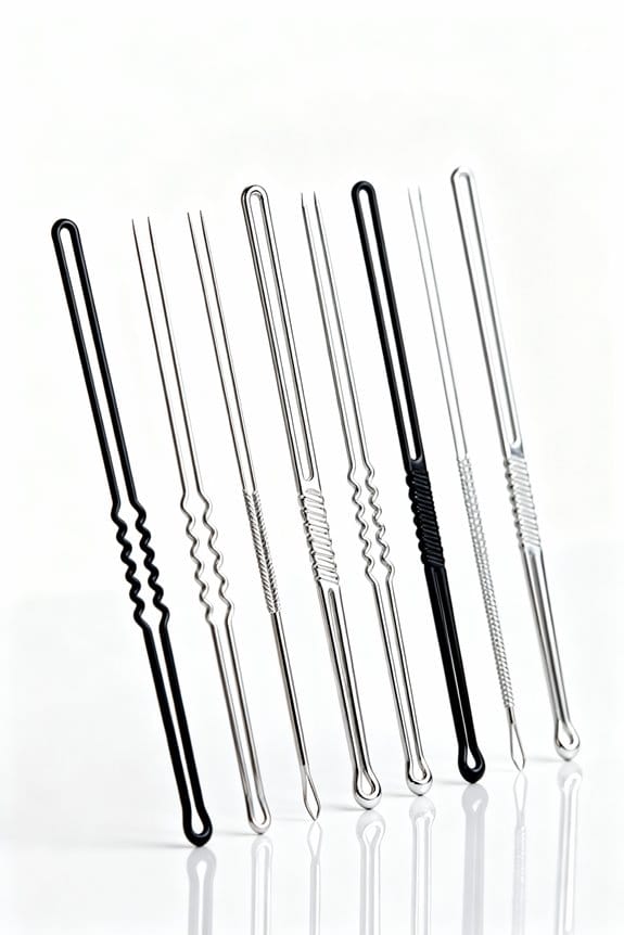 lightweight u shaped hair pins