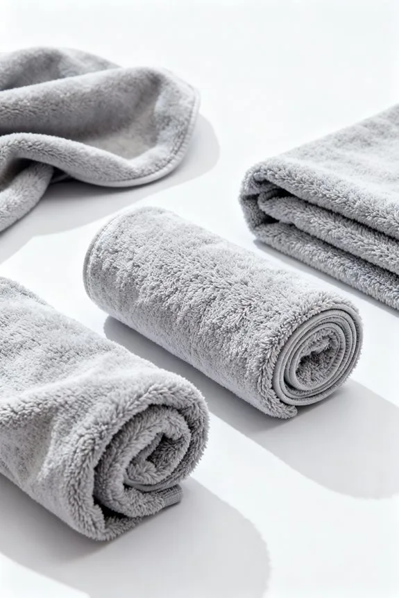microfiber towels conserve energy