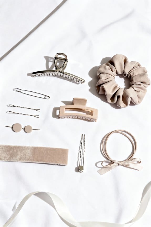 minimalist hair accessory essentials