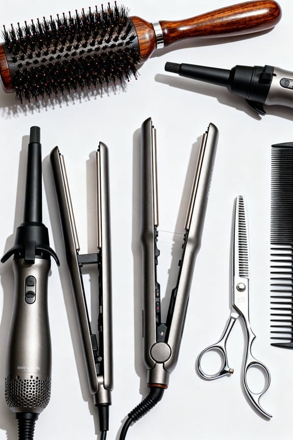 mixing tools for hairstyle