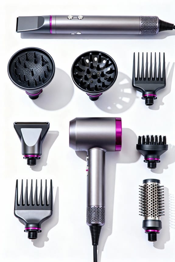 nozzle selection based on hair