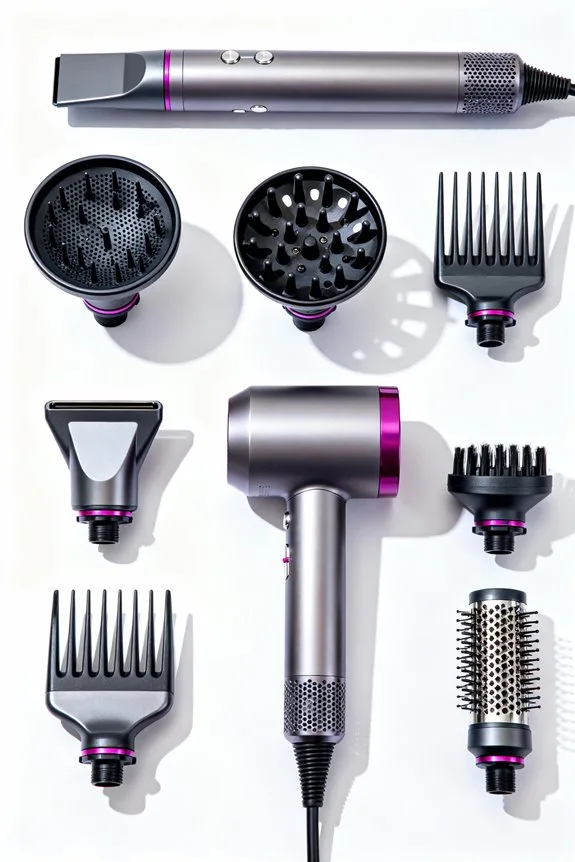 nozzle selection based on hair