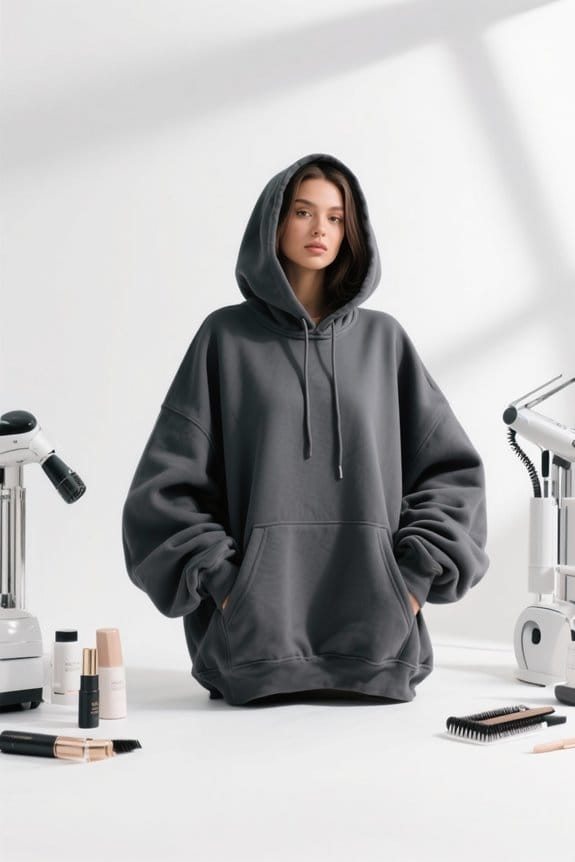 optimal oversized hoodie features