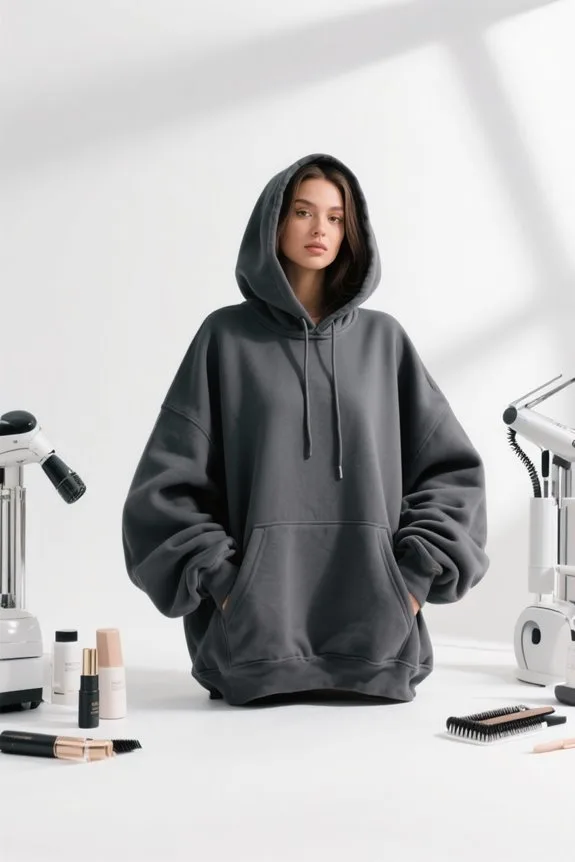 optimal oversized hoodie features
