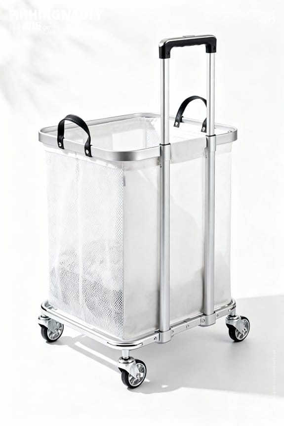 optimal rolling hamper features