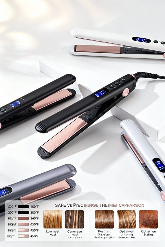 optimize flat iron settings