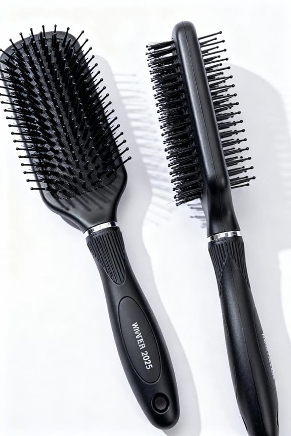 optimized wet hair brush