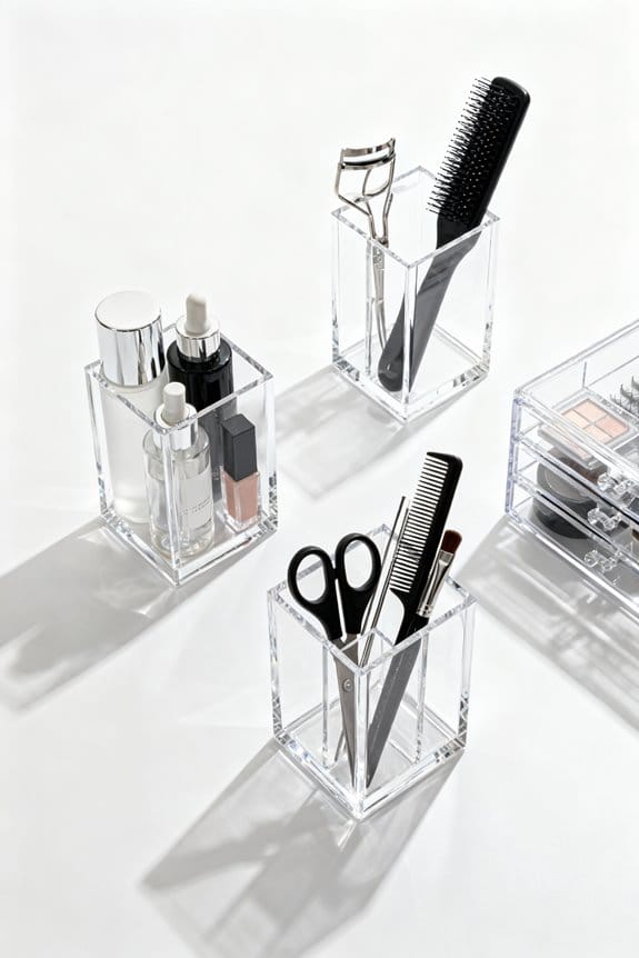 organize with stylish acrylics