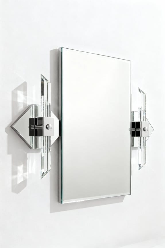 perfectly sized wall mirror