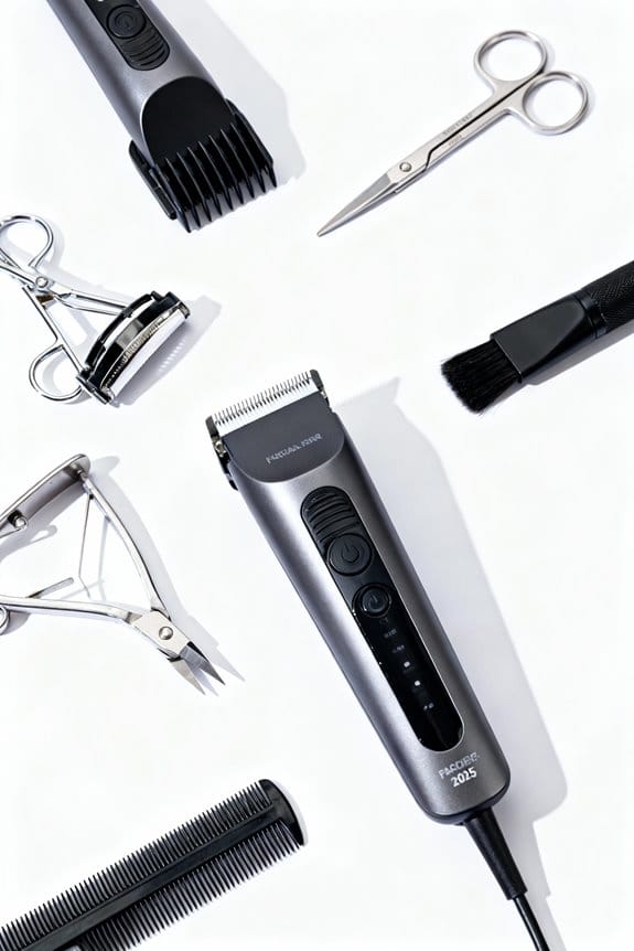 precision grooming tool features