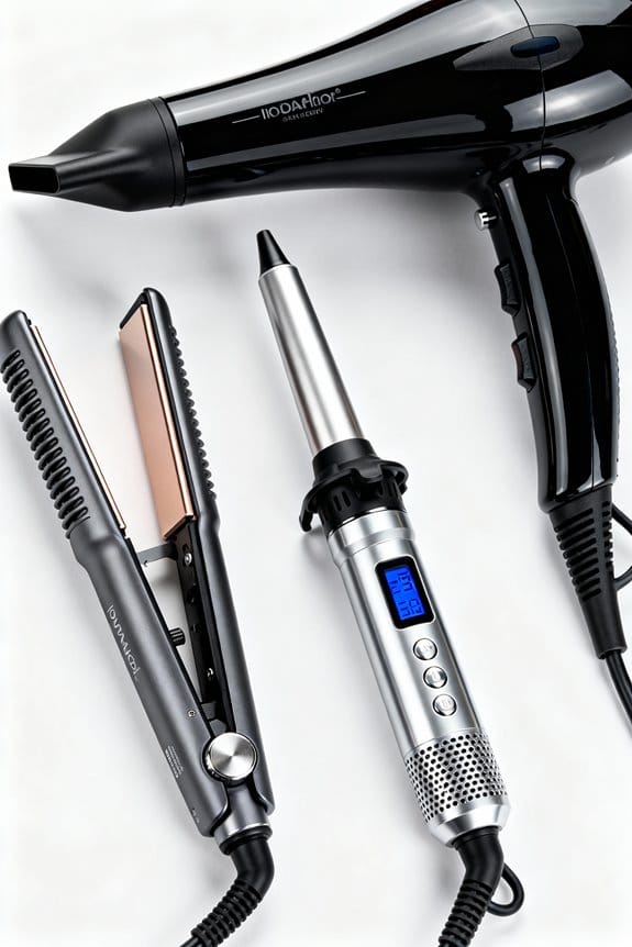 precision heat for styling