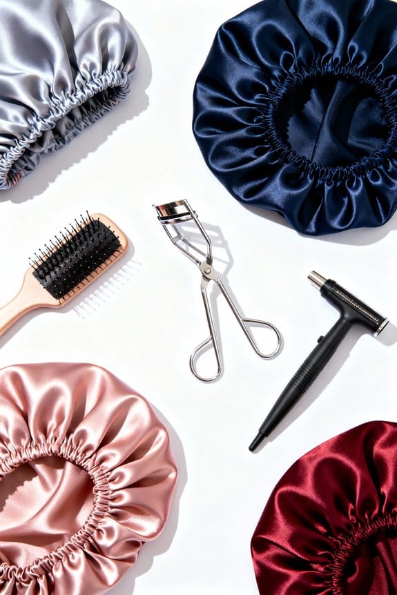 quality satin bonnet selection