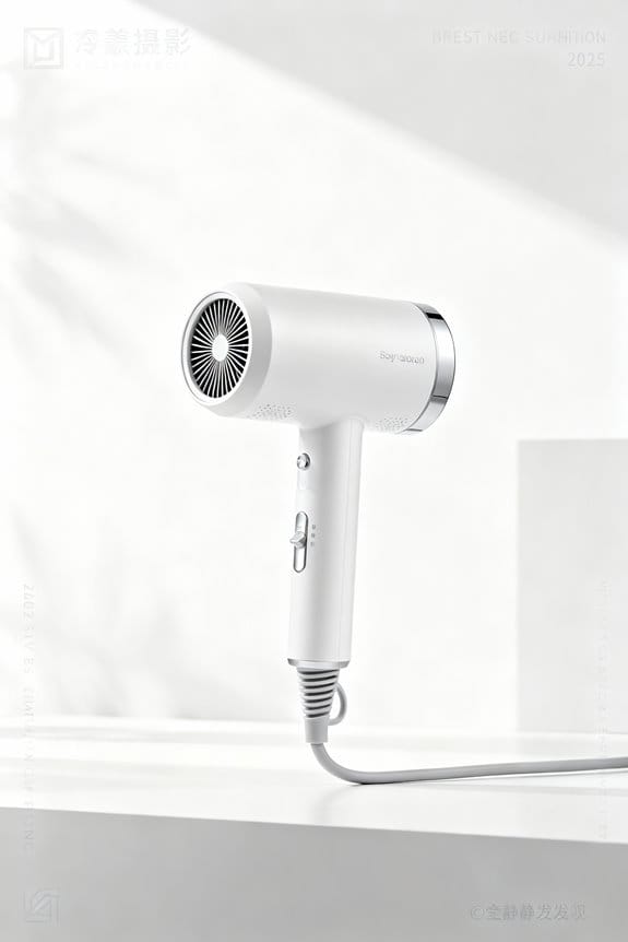 quiet powerful hair dryer