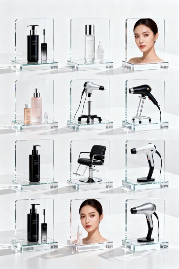 stylish acrylic display options