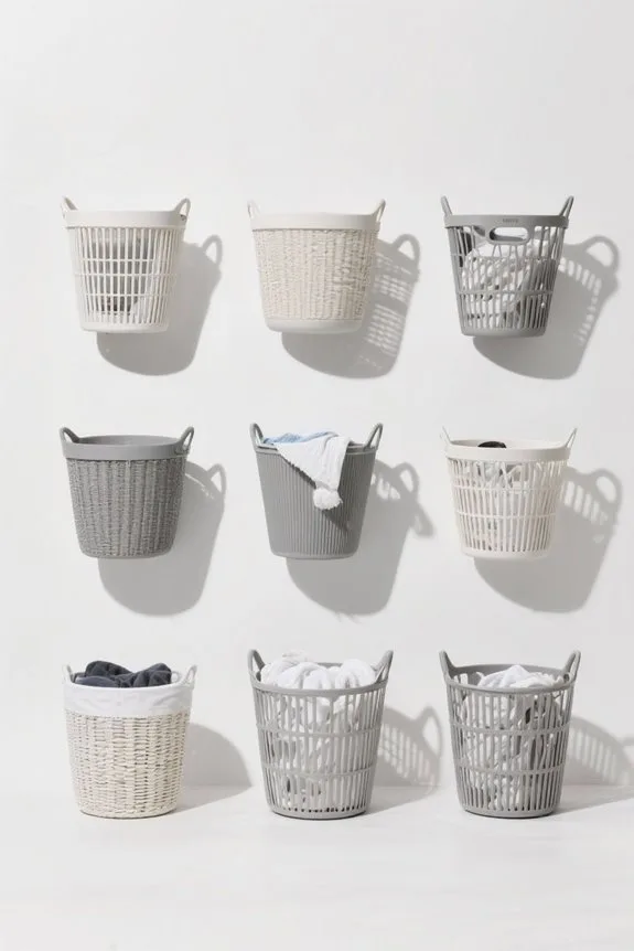 stylish and durable laundry baskets