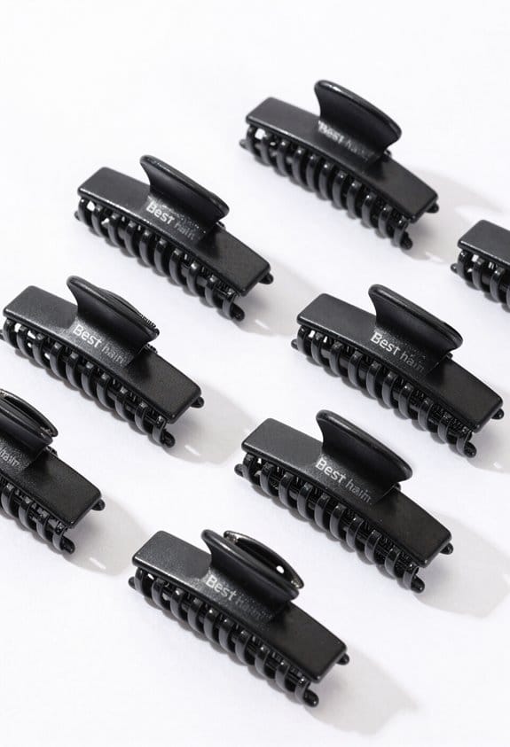 stylish claw hair clips