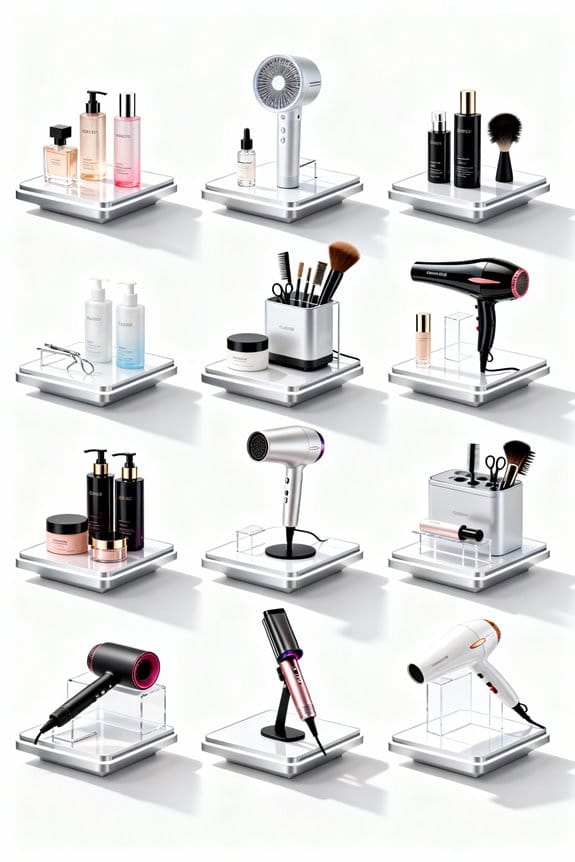 stylish functional product displays
