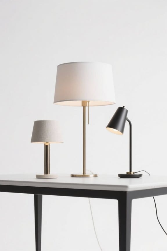 stylish functional table lamps