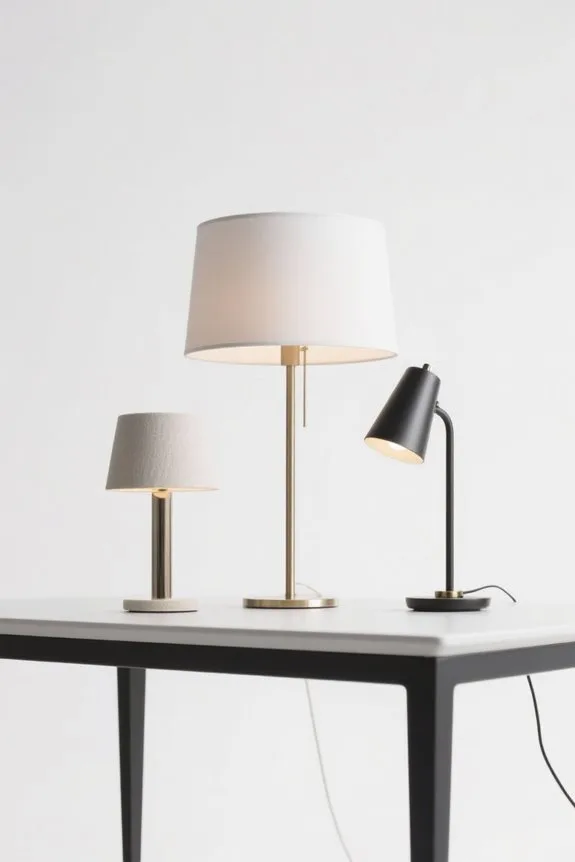 stylish functional table lamps