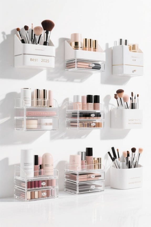stylish makeup storage solutions